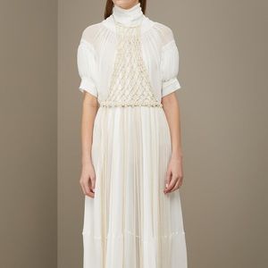 ISO✨ JIL SANDER macrame halter vest tank top